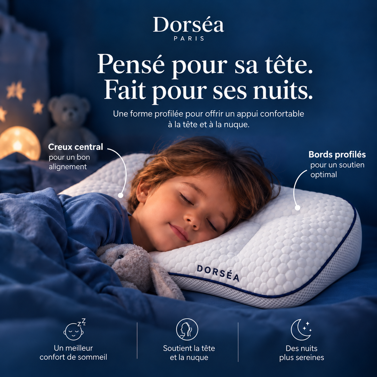 Coussin enfant Dorséa