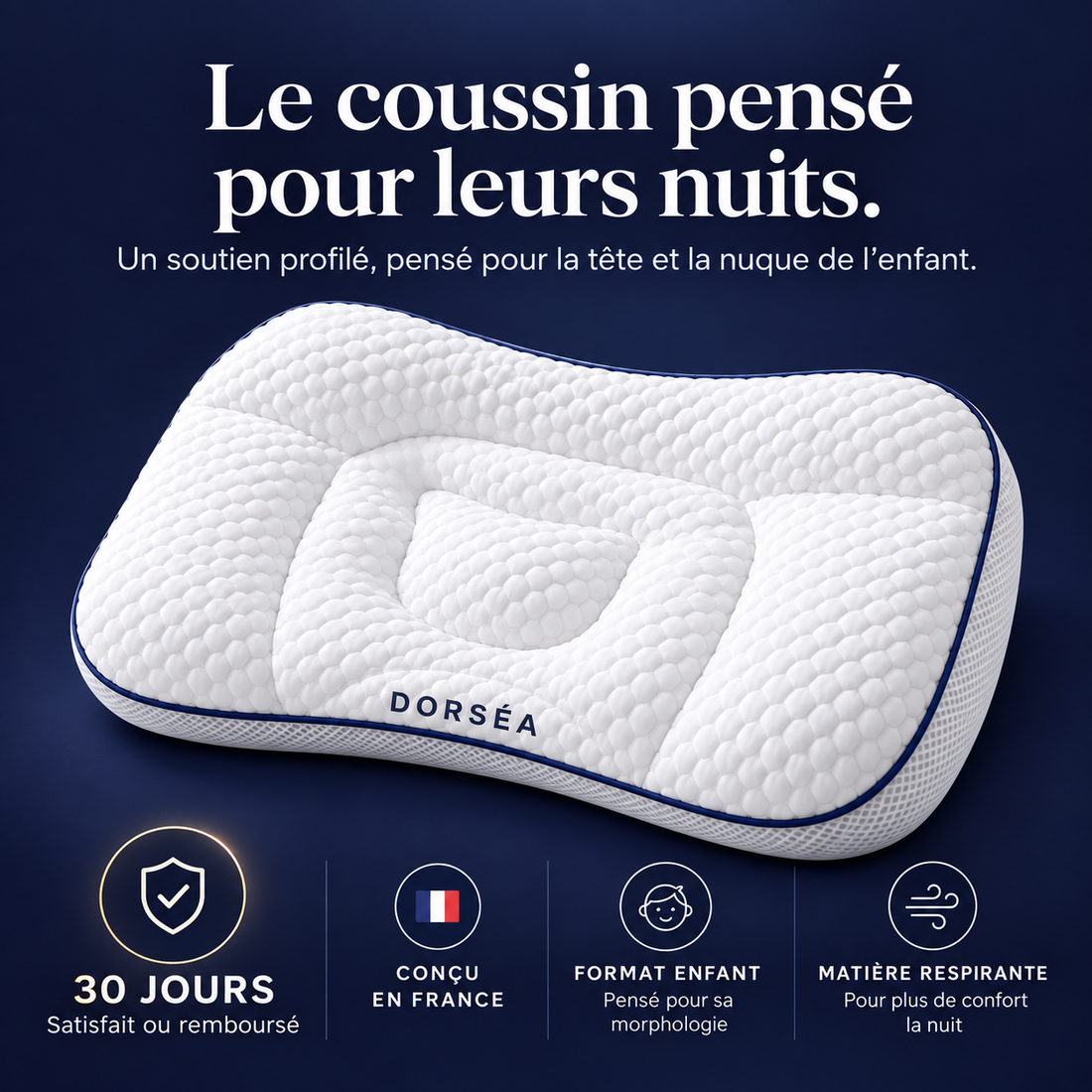 Coussin enfant Dorséa